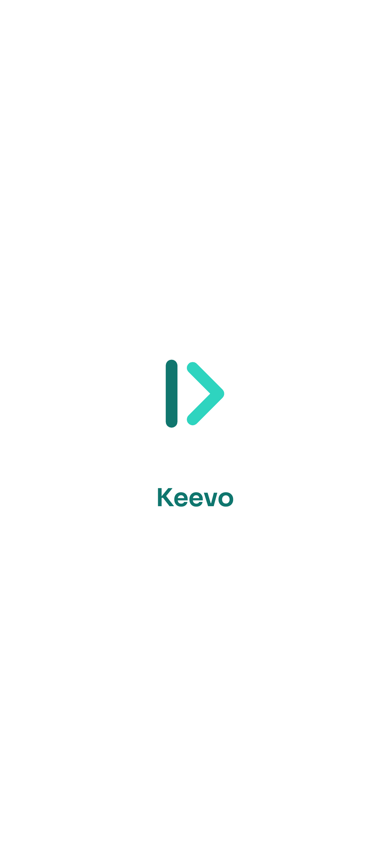 Keevo splash screen